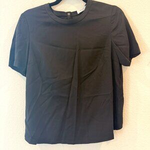 ALC Black Short Sleeve Top